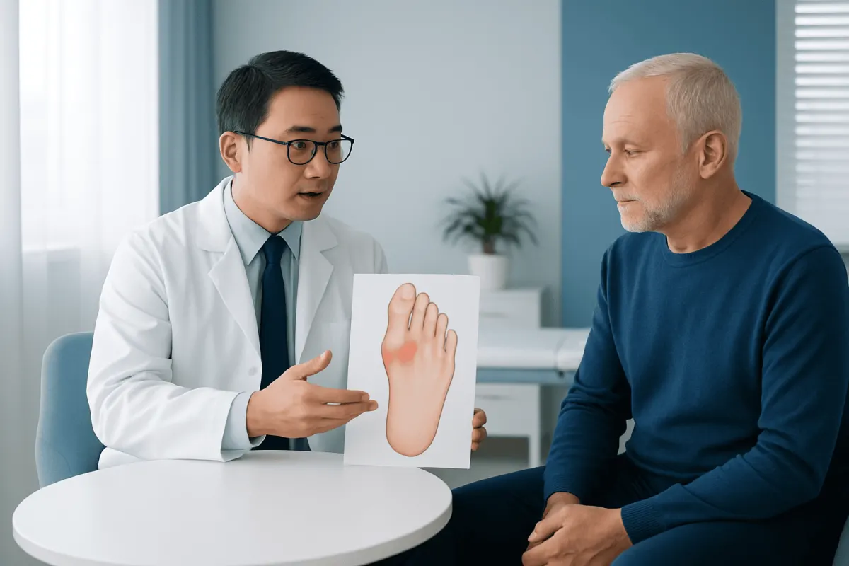 Why Gout Develops and Who Is at Risk — gout bottom of foot