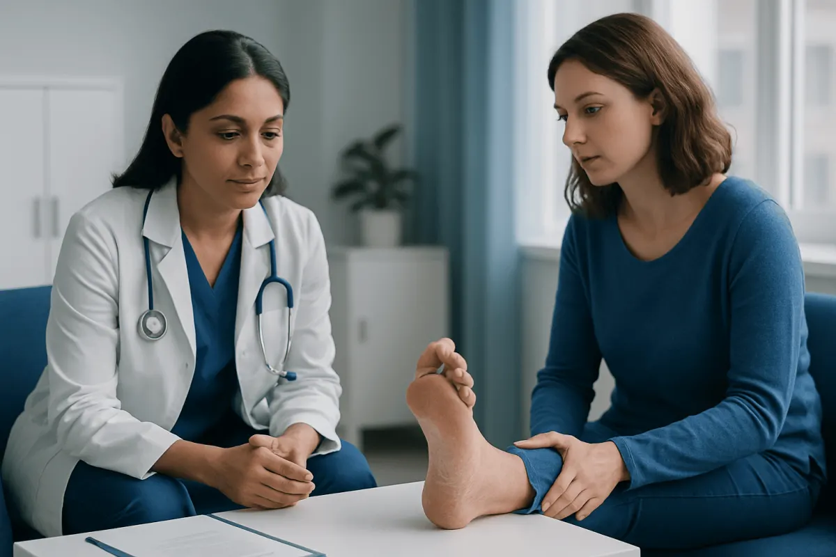 Why Heel Fissures Develop — heel fissures