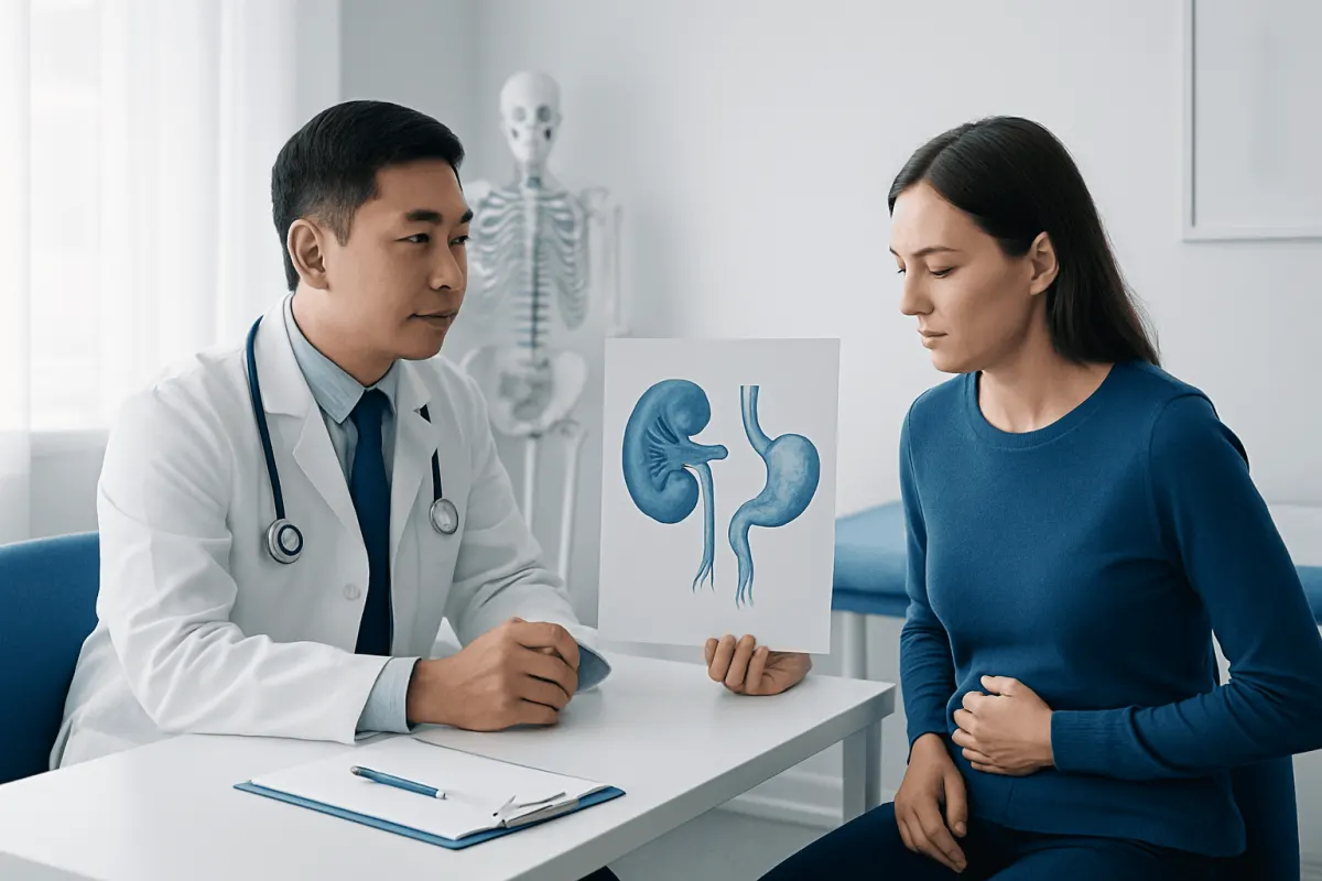 Why kidney stones and appendicitis happen — kidney stones or appendicitis