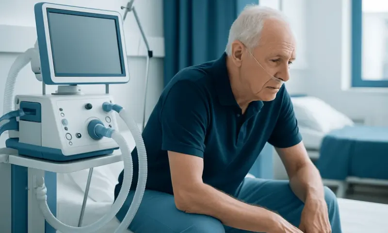 Why leaning forward can help breathing — tripod position copd