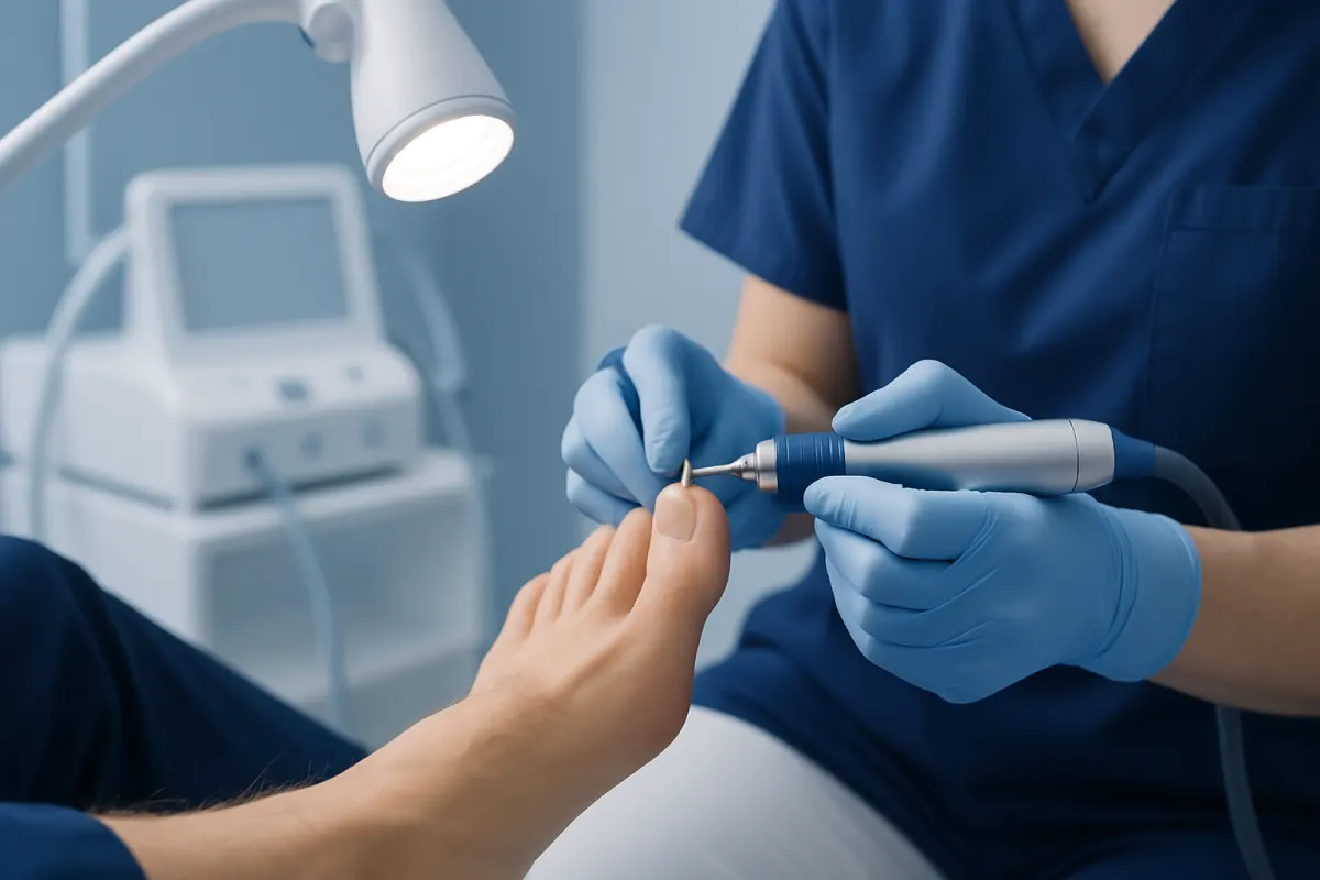 Why might a toenail need to be removed? — taking off toenail