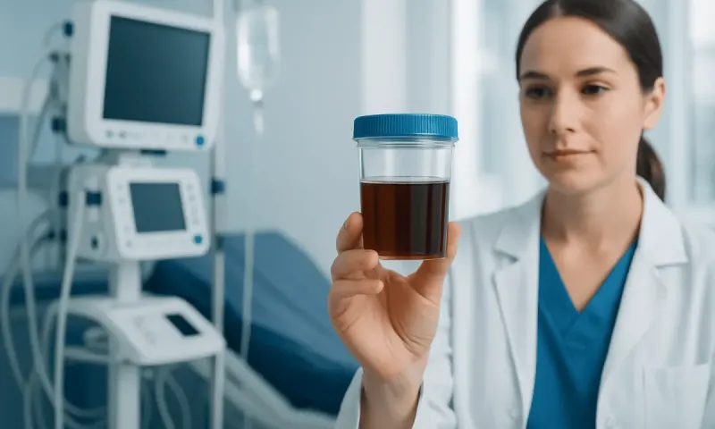 Why Urine Changes Color — dark colored urine